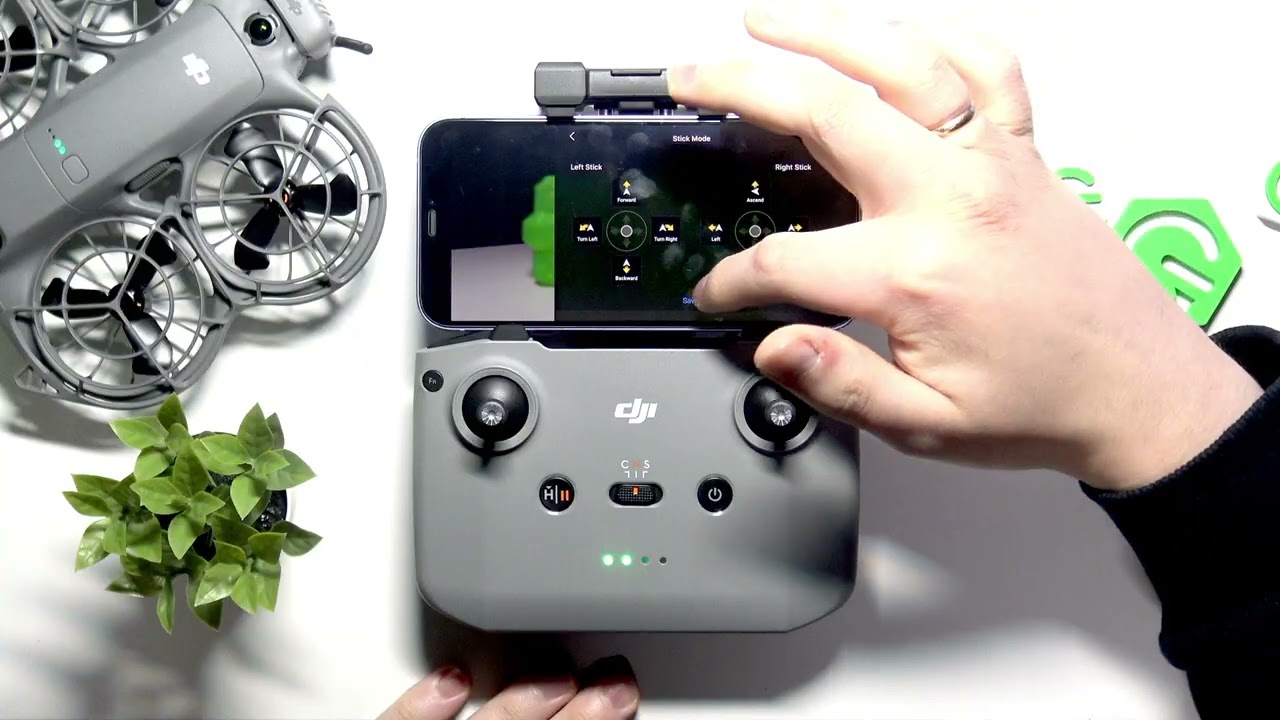 DJI Neo 2 Fly — как изменить режим джойстика
