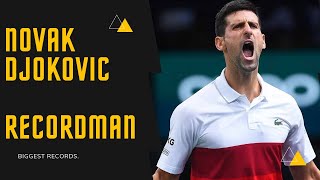 Novak Djokovic - 5 Biggest Records in tennis history