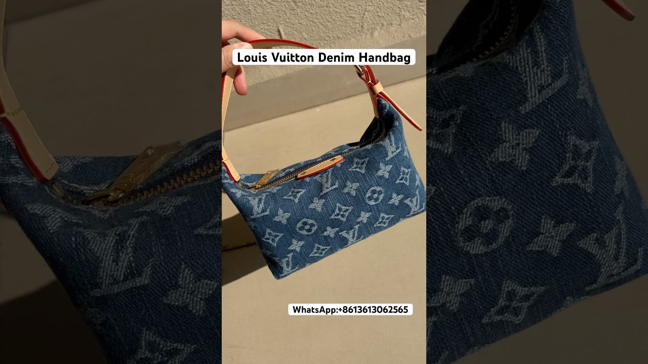 Louis Vuitton Denim Handbag 