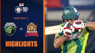 Chambal Ghariyals vs Jabalpur Royal Lions | Semi-Final 2 Highlights | #MPLT20