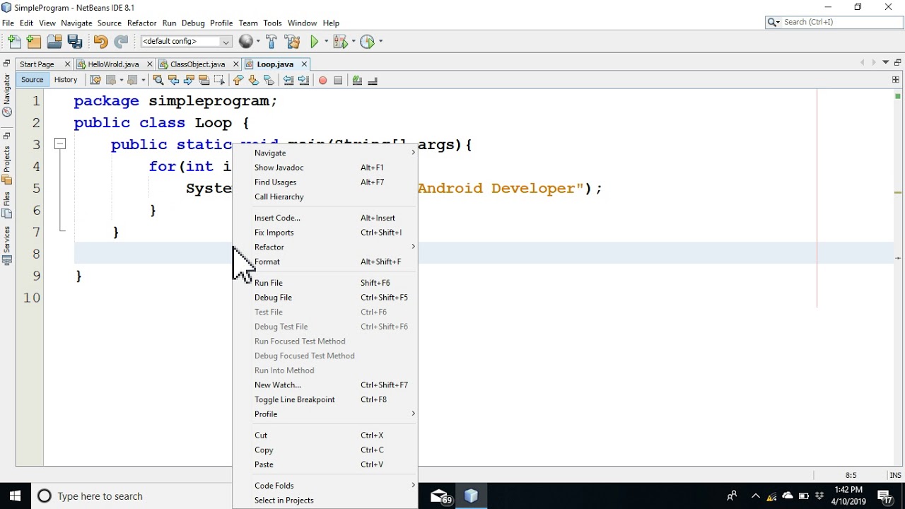 Loops in java - YouTube