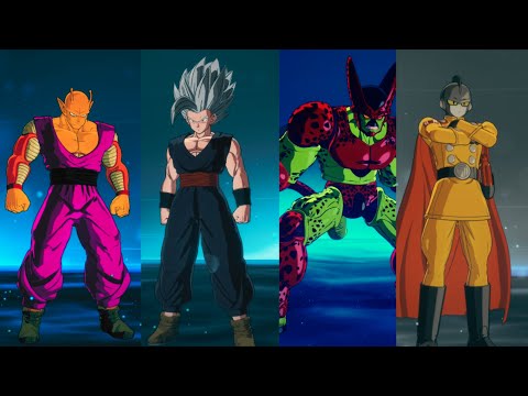 SUPER HERO PACK DLC Dragon Ball: Sparking! Zero - (All Ladies Commentary)