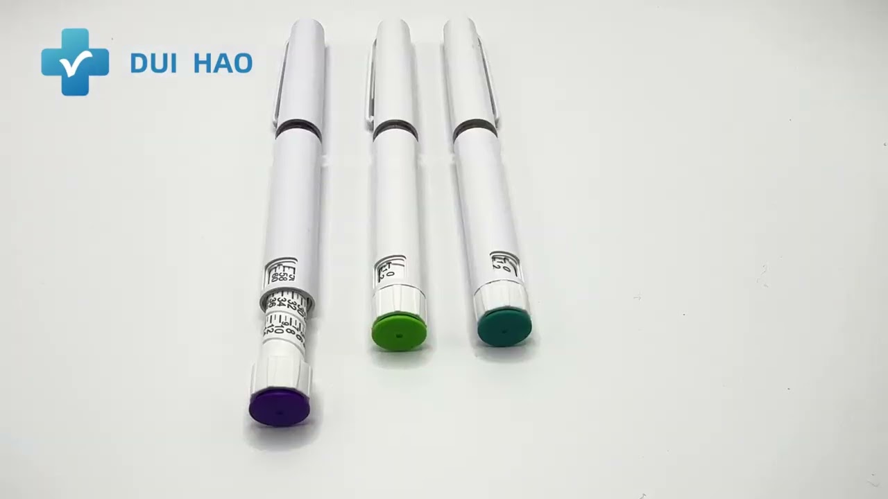 Disposable insulin pen