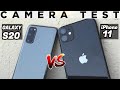 Samsung Galaxy S20 vs iPhone 11 Camera Test Comparison