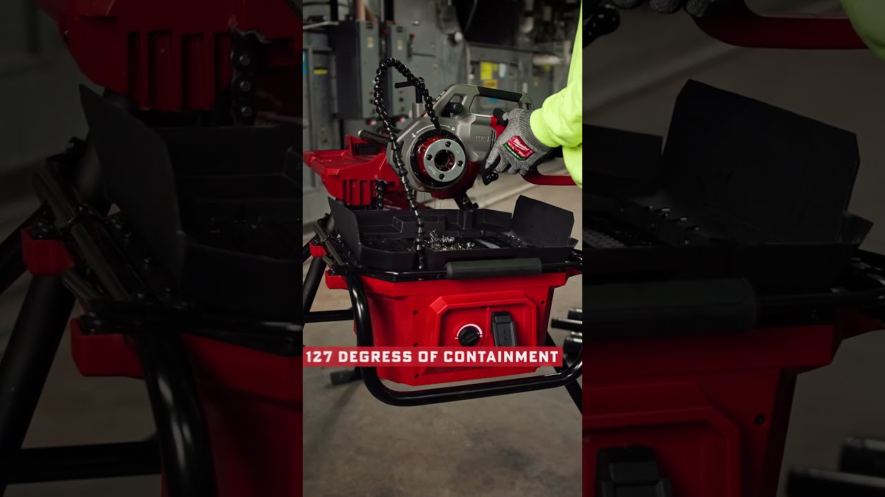 Milwaukee M18 Brushless Pipe Threading Oiler: Cleaner, Faster Portable Pipe Threading