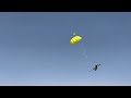 Приземление беспилотника на точность. Drone UAV landing for accuracy. Parachute landing drone.