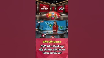 Xuất hiện áp thấp mới, lo bãosố 15 (bão Koto) diễn biến phức tạp #baoso15 #tintuc #thoitiet #redruby