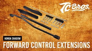 TC Bros. - '98-'03 Honda Shadow Ace Forward Control Extension Kit