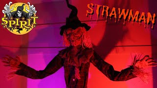 Spirit Halloween 2022 STRAWMAN Animatronic Unboxing/Review