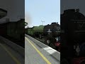 Double Header Departs Exeter St David's #steamlocomotive #railway #trainspotting @WesternSpot23