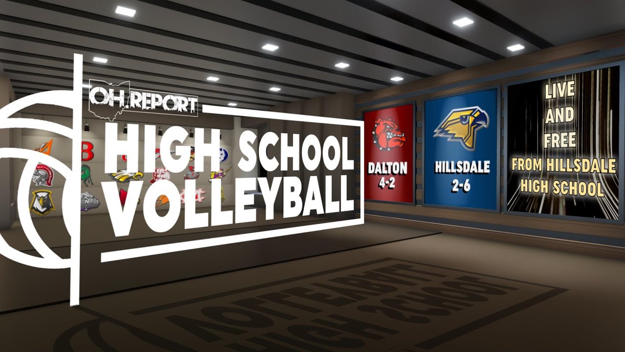 Dalton Lady Bulldogs Hillsdale Lady Falcons - Ohio High School Volleyball 