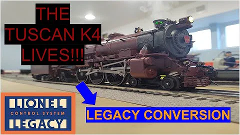 Lionel PRR Tuscan K4 Episode #2: #workbenchwednesday
