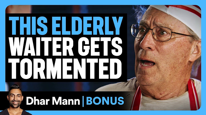 ELDERLY WAITER Gets TORMENTED | Dhar Mann Bonus!