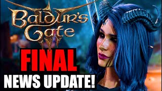 Baldur&#39;s Gate 3 - Final MAJOR News! More Reveals, New Origins, Panel From Hell Breakdown + More!