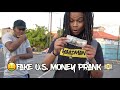 $100 US Prank in DOWNTOWN KINGSTON ft  iHeart Manii