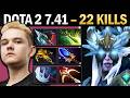 Drow Ranger with 22 Kills and Daedalus - Dota 7.41