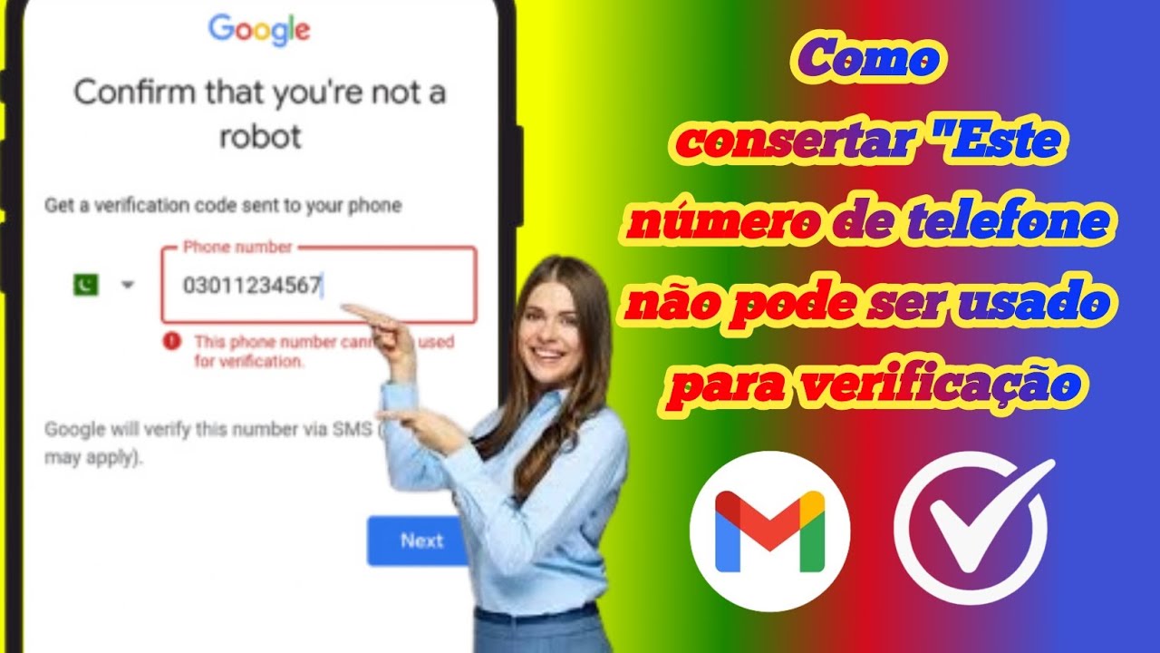 Como corrigir" este número de telefone não pode ser usado para ...