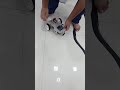 Robo car in a moving in zig zag