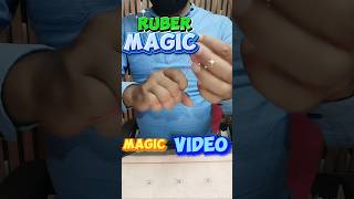 Rubber Magic Trick 🤯 | One Second Finger Escape Tutorial 🔥 #Shorts #shortsfeed #magictrick