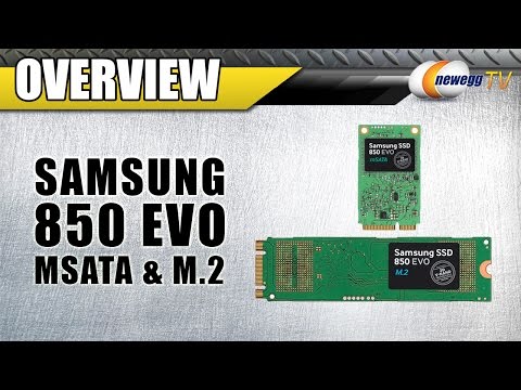 Samsung 850 Evo M.2 500GB & 850 Evo 250GB mSATA Review