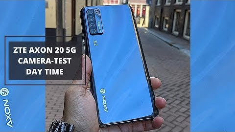 ZTE Axon 20 5G - camera test day time