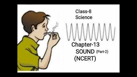 Title - Class-8 NCERT Science Chapter-13 Sound (part-2)
