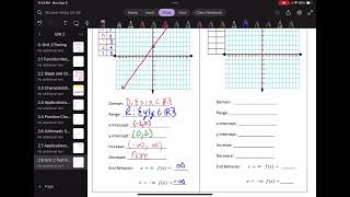 EFHS Algebra 25-26 Unit 2 Test Review Part 3 of 4