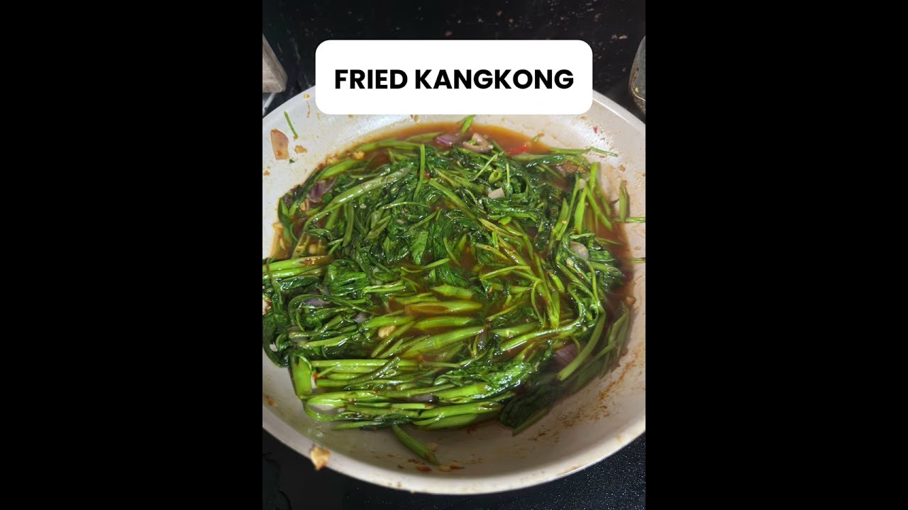 Chili Kangkong Stirfry / Kangkong Goreng