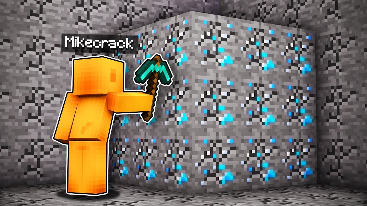 ⁣Paso MINECRAFT pero puedo PICAR CHUNKS ENTEROS 😱⛏  MIKECRACK MINECRAFT PERO #4