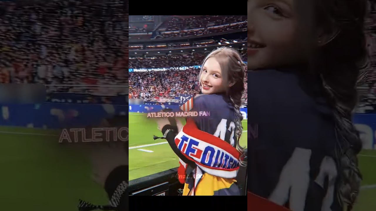 ATLETICO FAN GIRL VS CR7🔥🐐
