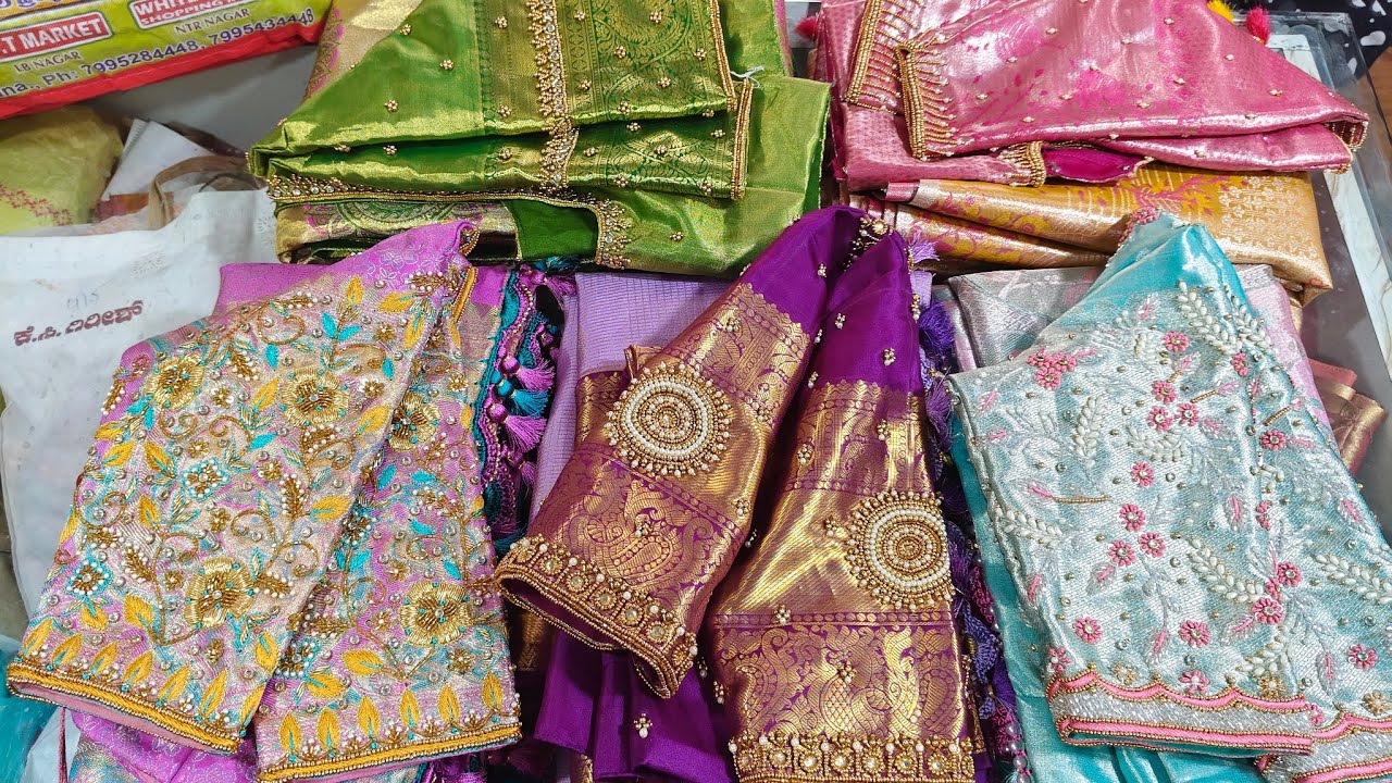 Marriage blouses contact number 8555800997