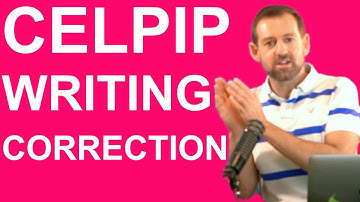 CELPIP Writing Correction