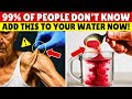 Over 60? Add THIS to Your Water to REBUILD Muscle Strength Fast | Senior Health Tips