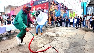 LA TRADICIONAL DANZA DEL TORITO en el Barrio La Piedad 🇲🇽