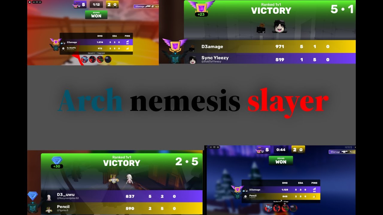 Beating top Archnemesis players #roblox #rivals #fps - YouTube