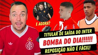 🚨🇮🇩 A BOMBA DO DIA! TITULAR DE SAÍDA | REPOSIÇÃO NÃO É FÁCIL | VINI TOBIAS? | A BOA NOTÍCIA DA NOITE