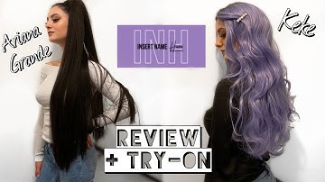 INH (Insert Name Here) Honest Review + Try-On | Ariana Pony & Keke Wig