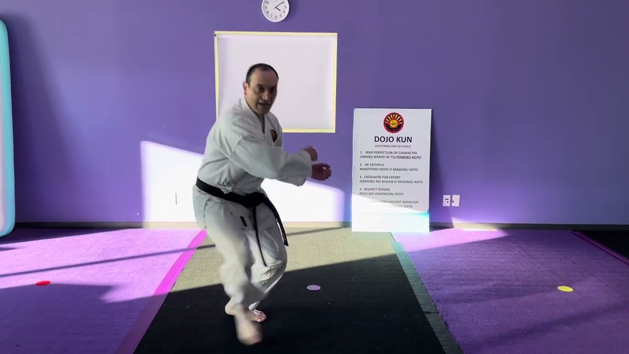 276: Karate Jumps: when it is safe to do the jump. - YouTube