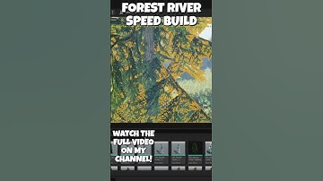 Building a Realistic Forest River in Unreal Engine 5 🌲 #shorts #unrealengine5 #gamedev