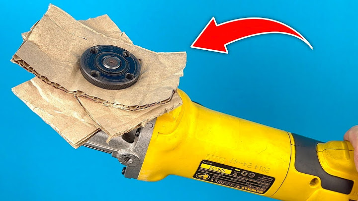 Why it is Not Patented? Insert Cardboard Into Angle Grinder and Amazed