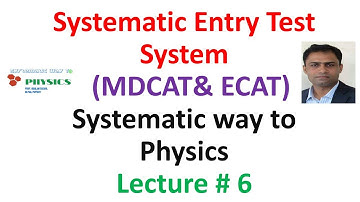 Motion and force MCQs by systematic way to Physics | mdcat physics preparation 2020