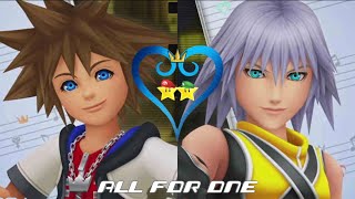 ⭐️Kingdom Hearts Melody of Memory⭐️ - 2 players - All For One - Gameplay screenshot 5