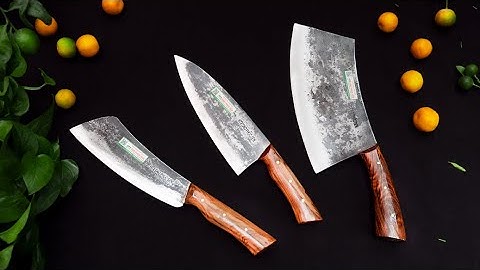 COMBO 3 Dao Cán Ốp - Hàng Chuẩn Của HTX Dao Phúc Sen