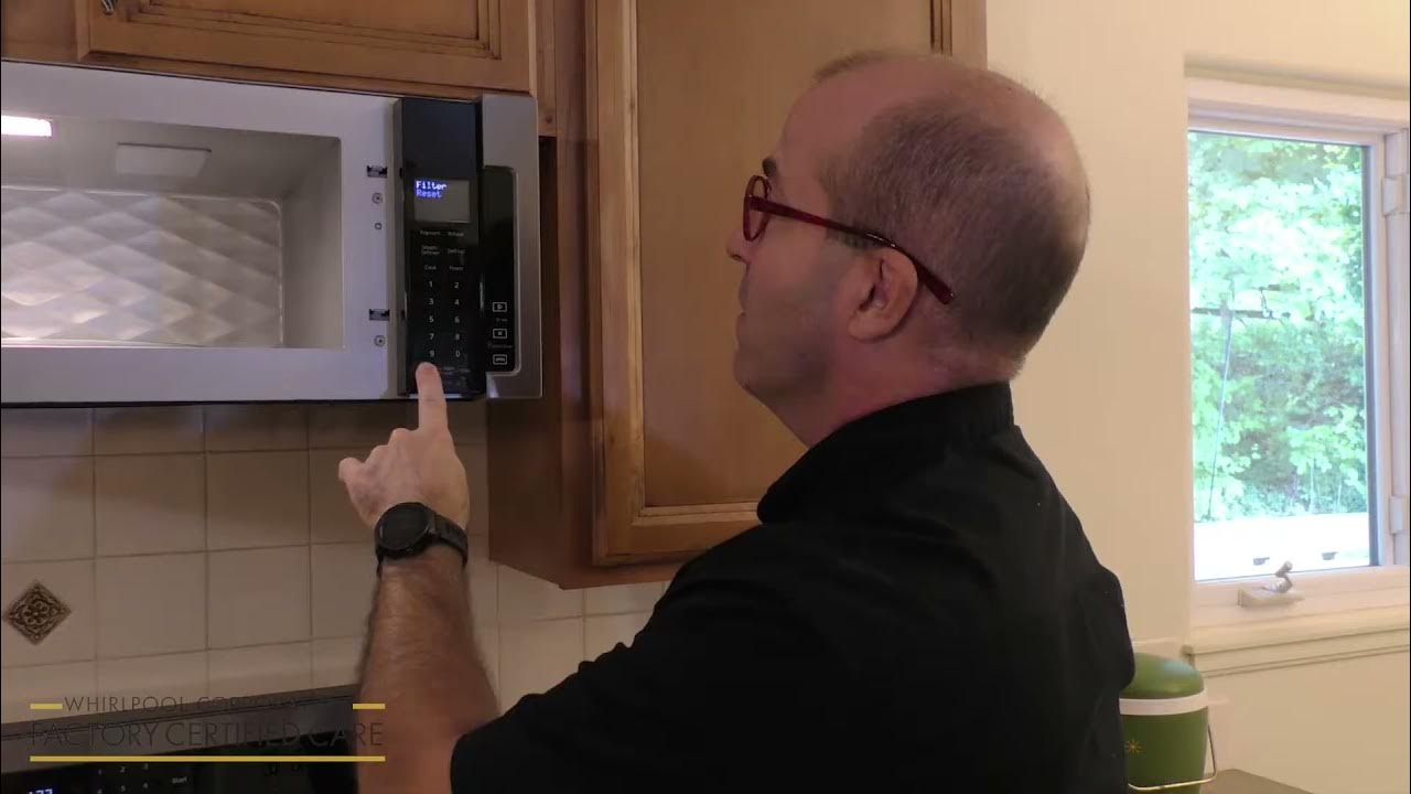 Low Profile Microwave Filter Light Reset YouTube