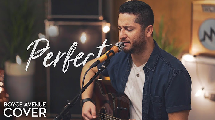 Perfect Cover version - Cover performance video thumbnail