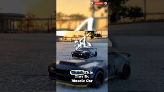 Tiny RC Muscle Car Drifting at Sunset! #shorts #RCcar #MiniCar #DriftCar #RCCarDrift #ToyCar
