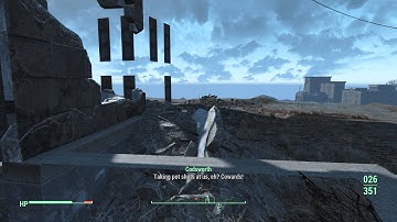 Fallout 4 - Stuck in the texture bug at College Admin Building Bug