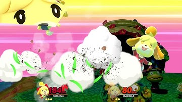 #198 Super Smash Bros. Ultimate: Isabelle VS Level 9 CPU Isabelle