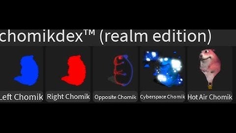 How To Find all Chomiks in Opposite World !