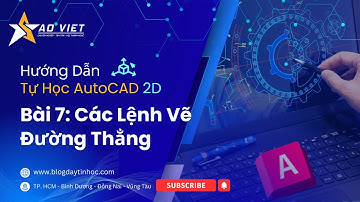 Hướng Dẫn Tự Học AutoCAD 2D Cơ Bản -  Bài 7: Các Lệnh Vẽ Đường Thẳng